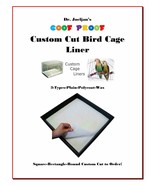 Custom Cut Birdcage Liner Dr.Joeljans 200 Sheets Poly Coated Birdcage Liner - $56.93 - $74.20