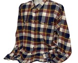 Patagonia Mens Shirt XL Extra Large Organic Cotton Plaid Long Sleeve - $31.20