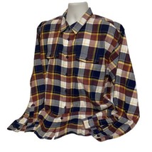 Patagonia Mens Shirt XL Extra Large Organic Cotton Plaid Long Sleeve - £24.36 GBP