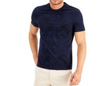 Alfani Men&#39;s Brushstroke T-Shirt in Indigo Bunting-Large - $16.97