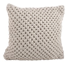 SARO LIFESTYLE 1590 Sheridan Knitted Collection Cotton Knitted Design Down - £28.18 GBP