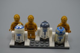 LEGO R2-D2 C-3PO Astromech Droid Minifigures Star Wars Lot of 6 - £22.82 GBP