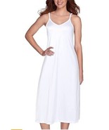 Vanity Fair Spin Slip Sz M / 34 #10158 Reversible Neckline White 32&quot; NWT - $32.72 CAD
