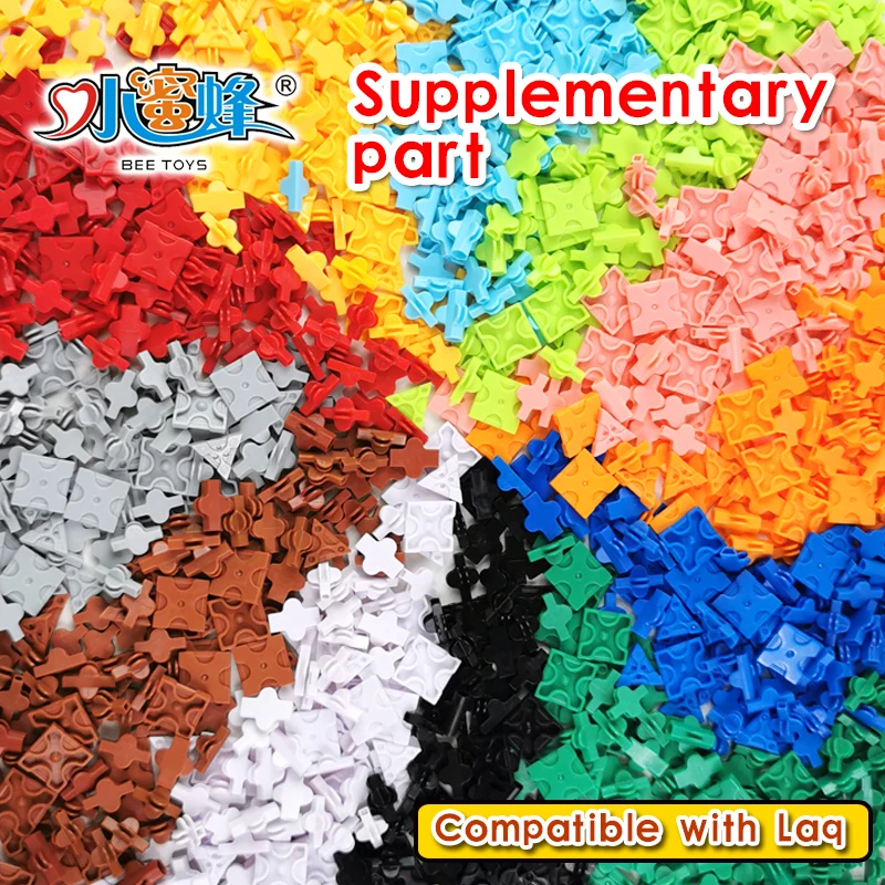 12 Color Compatible Laq add-on Educational Building Block Toys Diy Puzzl... - £11.46 GBP