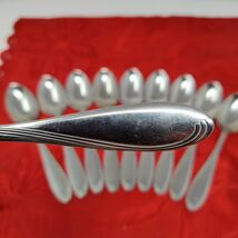 10X Tsp Oneida CAMBER Cresta Windswept Scroll Teaspoons - $34.98