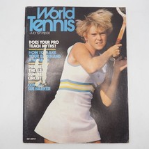 World Tennis US Tennis Rivista Luglio 1977 Sue Barker Vintage - £34.72 GBP