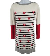 Disney Gap Mickey Mouse Striped Long Sleeve Knit Sweater Dress Youth Siz... - $23.52