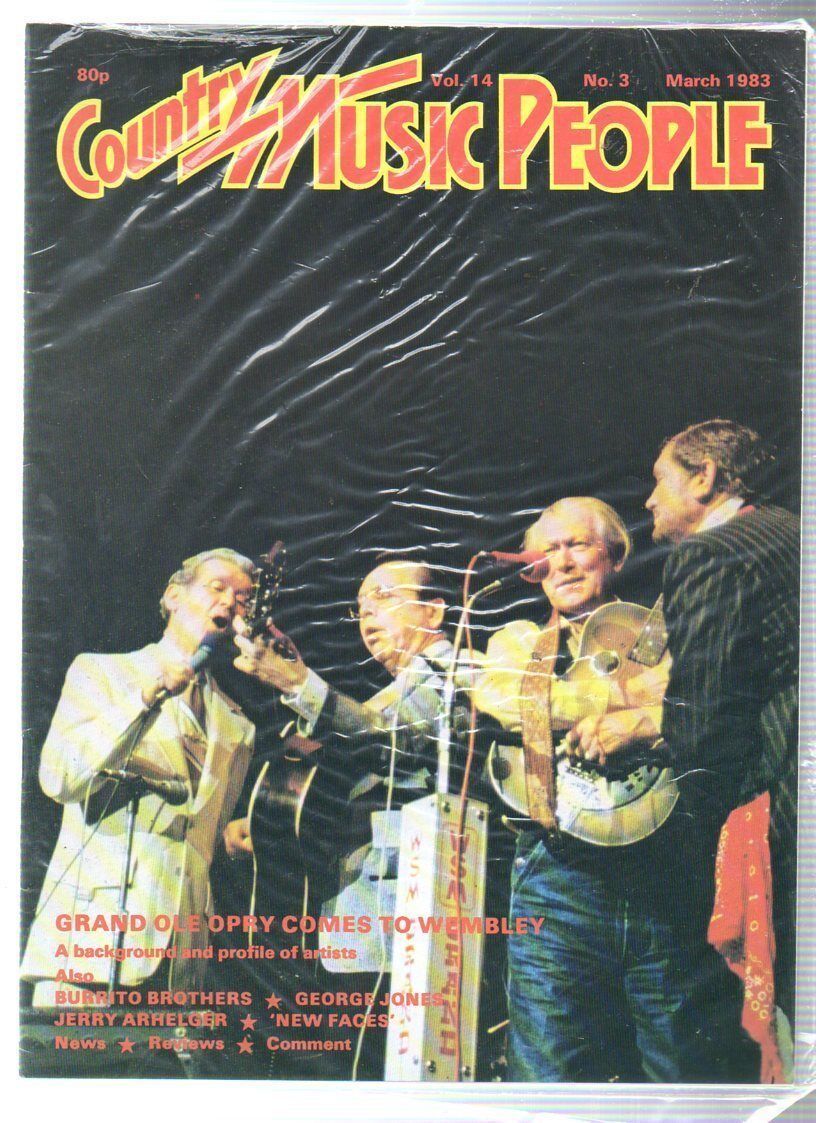 Country Music People - March 1983 - Vol.14 No.3 - $3.91