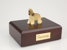 Afghan Hound Pet Funeral Cremation Urn Available in 3 Different Colors &amp; 4 Sizes - £134.71 GBP+