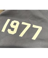 SIZE S NEW Fear of God 1977  IRON Essentials Hoodie  100% Authentic Veri... - $94.93 CAD