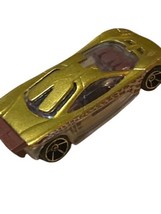 2001 HOT WHEELS PROTOTYPE GOLD Leopard print on side - $11.87