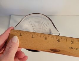 Glass Apothecary Measuring Beaker with Double Spouts Antique image 7