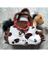 Plush Pony Purse!  Great for Kids!  Cow print purse with Buckskin Horse ... - $14.99