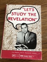 Let&#39;s Study The Revelation Hardcover Book Dr Jack Hyles 1967 First Baptist Sword - £11.85 GBP