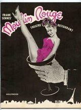 Frank Sennes Moulin Rouge Theatre Restaurant Carnaval Martinquais 1950 H... - £22.13 GBP