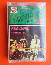 NIRVANA Forum &#39;89 Live SEALED Cassette Tape RARE Recordings Nirvana Kurt... - $29.90