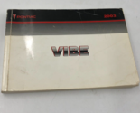 2003 Pontiac Vibe Owners Manual Handbook OEM E03B45065 - $35.99