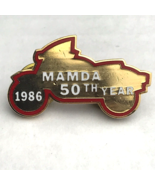 MAMDA Motorcycle Rally 1986 Vintage Biker 80s Pin - $9.95