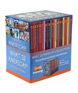 BRAND NEW Lot 25 PB What Is America Biographies BOX SET Who Was History - £95.56 GBP