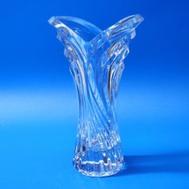 SPRING FLAIR By MIKASA 8&quot; Crystal Tulip Blossom Bud Vase - FREE SHIPPING - £22.75 GBP