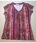 Liz Claiborne Top Women’s M Multicolor Stripes - €15,21 EUR