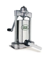 Lem Stainless Steel Vertical Stuffer Sausage Maker Cylinder 5 Lb Kitchen... - £285.92 GBP