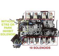 9T45 9T50 9T60 9T65, VALVE BODY, NO ETRS, 10 SOLENOIDS OEM LIFETIME WARRANTTY image 2