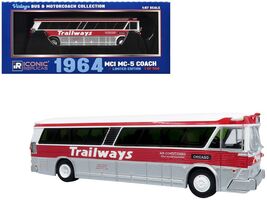 1964 MCI MC-5A Coach Bus "Trailways Chicago" - $68.31