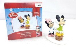 Disney Dept. 56 Minnie&#39;s Sewing Mickey&#39;s Christmas Village W/Box 2011 - £36.39 GBP