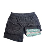 Chubbies Athletic Shorts The Quest 7&quot; Lined Hybrid Swim Aztec Pattern Me... - $33.72 CAD
