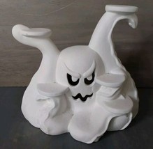 Ceramic Bisque Ready to Paint Halloween Ghost Sea Creature Stands Gems H... - $32.43