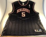 Authentic On Court Reebok NBA New Jersey Nets Jason Kidd #5 Jersey Size XL - $27.71