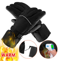 Winter Heated Gloves With Rechargeable Battery - Windproof &amp; Cozy - £29.14 GBP