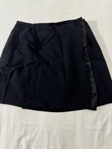 The Limited Women&#39;s Black Pull-On Faux Wrap A-Line Pencil Skirt Size 12 Waist 30 - £15.15 GBP