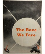 THE RACE WE FACE (1958) illustrated 16-page booklet - $13.56 CAD