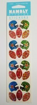 Vintage HAMBLY Studios Football Helmets Scrapbook 1 Stickers Sheet Prismatic - £4.78 GBP