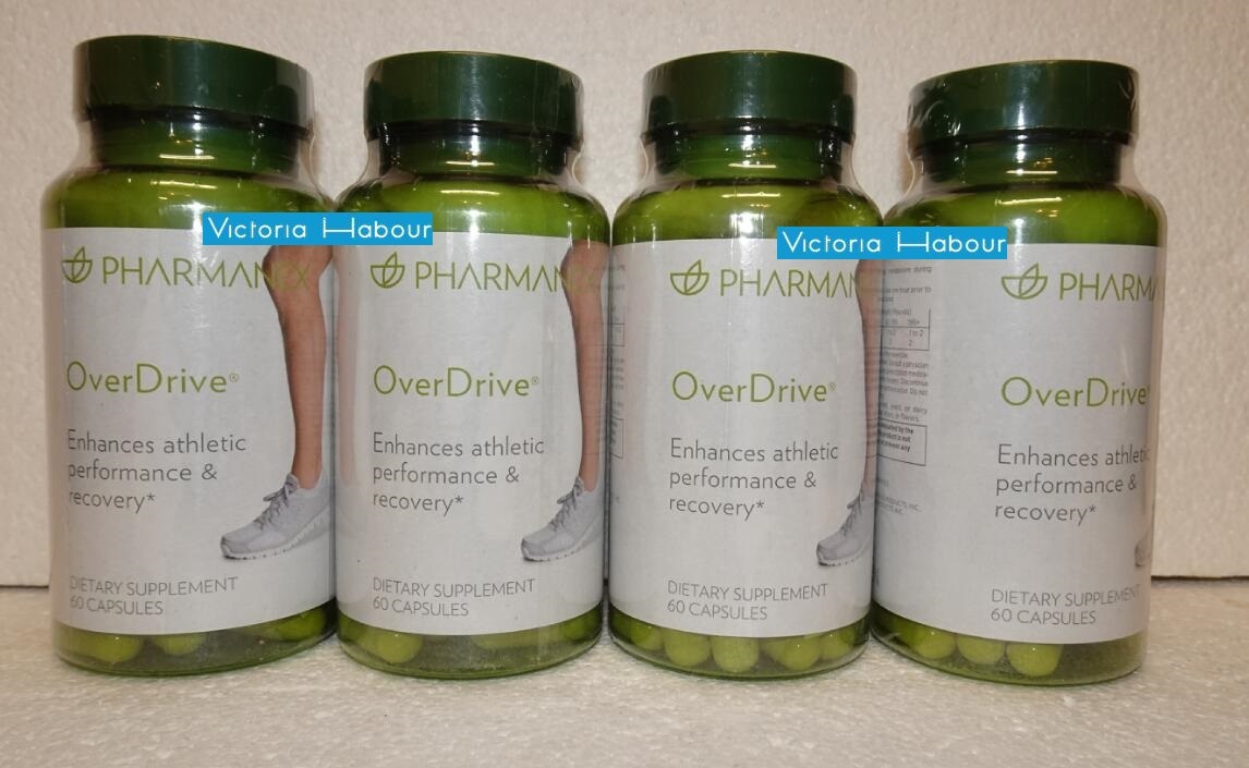 Primary image for Four pack: Nu Skin Nuskin Pharmanex OverDrive 60 Capsules SEALED x4