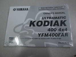 2003 Yamaha Ultramatic Kodiak 400 4x4 YFM400FAR Owners Operators Manual NEW - $54.98
