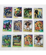 Marvel Comic Trading Cards Super Villains 1991 Lot of 12 Venom Loki Myst... - £7.42 GBP