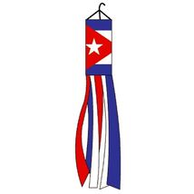 Cuba Cuban Polyester 60 Inch Windsock Outdoor Garden Decoration Wind Sock - $9.88