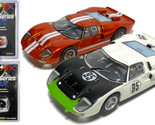 2pc Lot AFX Mega G+ FORD GT-40 Road/Track Orange Metallic &amp; 95 MKII Dono... - €76,37 EUR