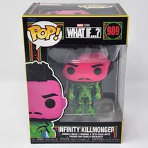 Funko Pop! Marvel What If? Infinity Killmonger 989 Blacklight Target Exclusive - £19.24 GBP