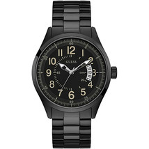 Guess Men&#39;s Classic Black Dial Watch - W1245G3 - £94.01 GBP