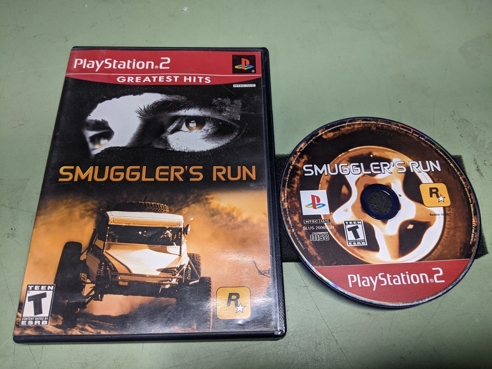 Smuggler&#39;s Run [Greatest Hits] Sony PlayStation 2 Disk and Case - $5.70