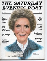 Saturday Evening Post October 1985 Nancy Reagan: a Love Story - £6.03 GBP