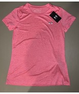 Under Armour Heatgear Loose Tech SSC Twist Pink Women’s XS - $27.16 CAD