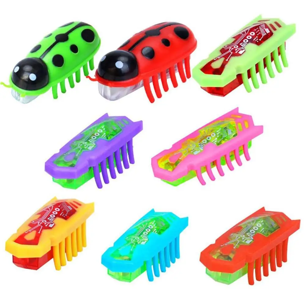 Batteriy Operate Mini Colorful Automatic Escaping Funny Electric Ladybug - £6.91 GBP+
