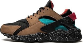 Nike Mens Air Huarache Running Shoes, 8.5, Light Britih Tan/Gym Red-geod - $120.00