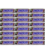 24 SNICKERS BARS FAST  SHIP CHOCOLATE PEANUTS - $39.59