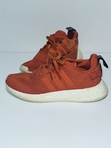 Adidas Mens Originals NMD R2 Primeknit Shoes BY9915 Burnt Orange Size 8 Athletic - £38.91 GBP